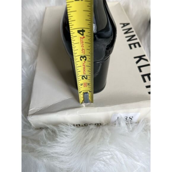 🆕 Anne Klein Laural Mary Jane Pump Black Patent Leather Size 6.5 - Picture 11 of 14